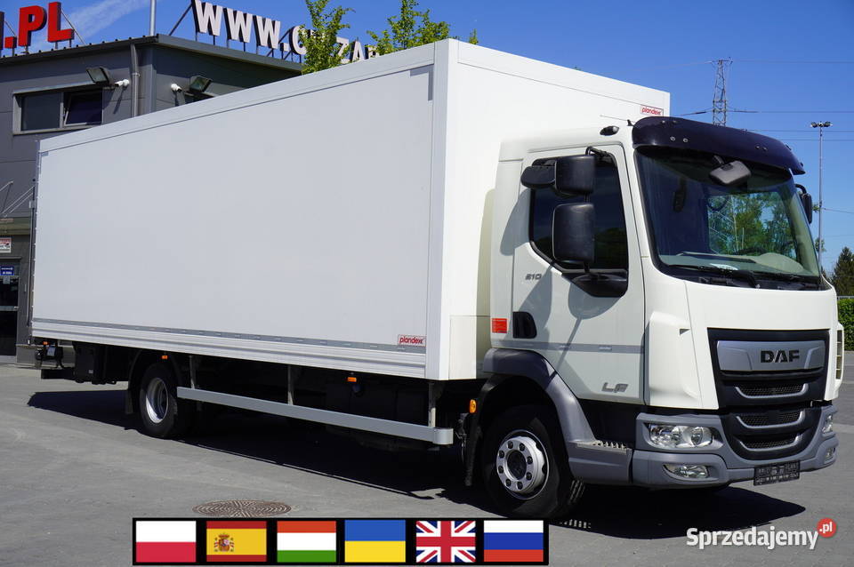 DAF LF 12210 kontener 18 palet z windą 50 pełny VAT Kraków
