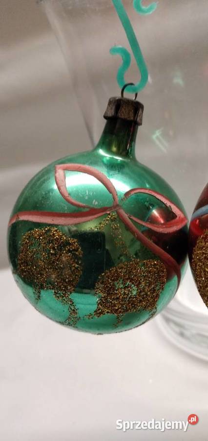 bombki choinkowe PRL małopolskie Bukowno sprzedam