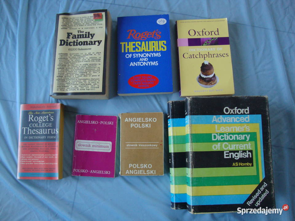 Słowniki, gramatyki, beletrystyka, readersy