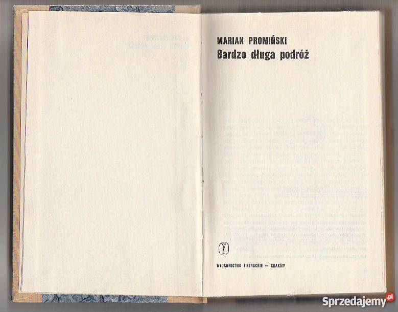 7389 DŁUGA PODRÓŻ MARIAN PROMIŃSKI Czyrna