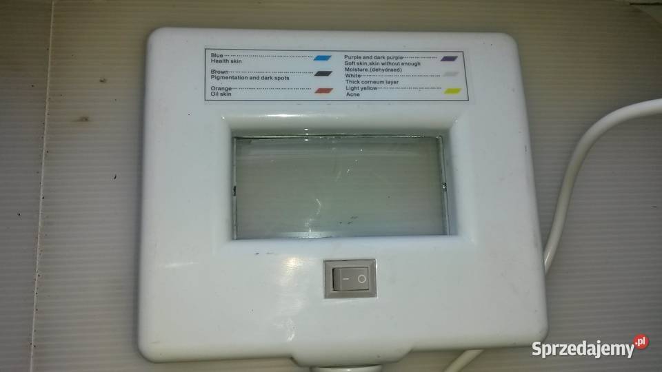 Lampa UV dermatolog Wooda kosmetyczna Poznań