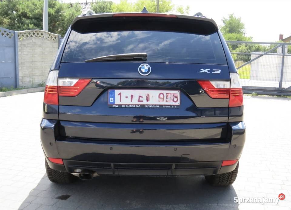 BMW X3 20 Diesel M47 2007r Lift 186400km X3 podlaskie Białystok