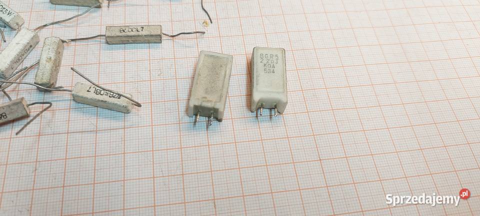 Rezystory ceramiczne MIX 22 A708 Czechowice-Dziedzice