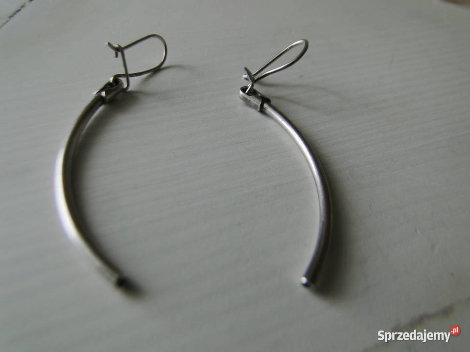Długie kolczyki srebro 925 sprzedam