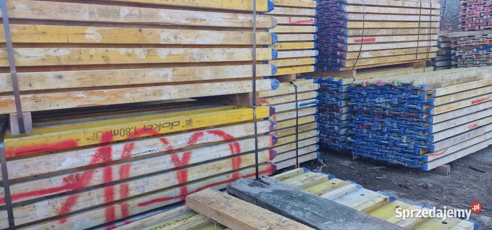 Stemple Podpory Sztyce Dźwigar Legar DOKA Blaty