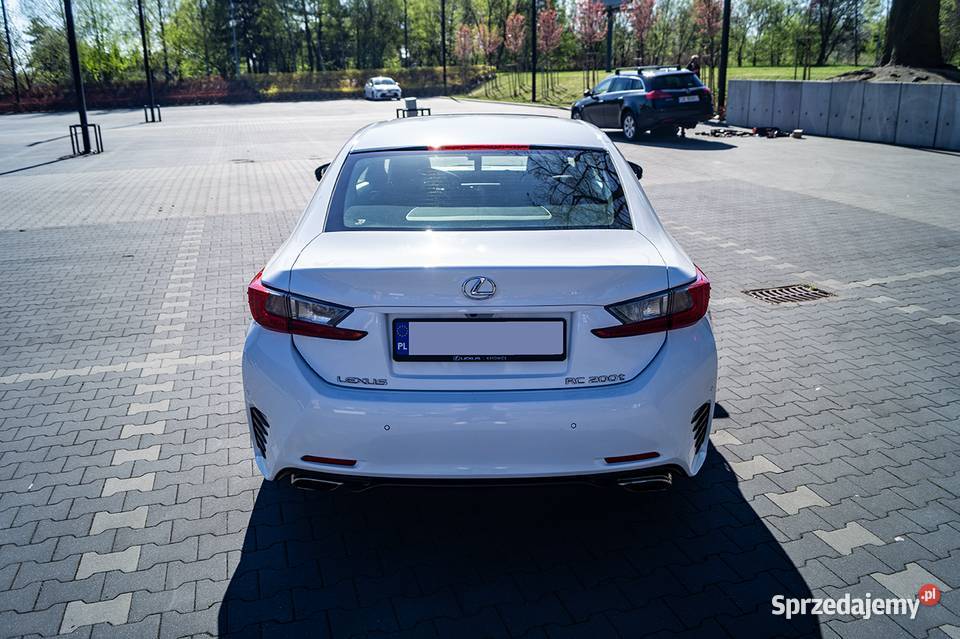 Lexus RC 200t FSport krajowy serwisowany w ASO CD Katowice