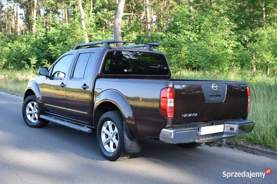 NISSAN NAVARA D40 25 DCi Skóry Szyber hak nowe Zielona Góra sprzedam