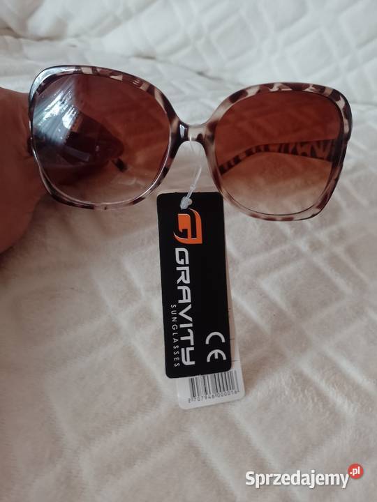 Biznesowe duże okulary przeciwsłoneczne Muchy Kraków