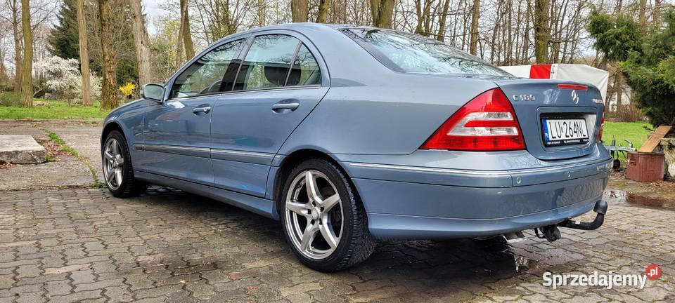 Mercedes w203 18 kompressor LPG wyposażenie wspomaganie kierownicy