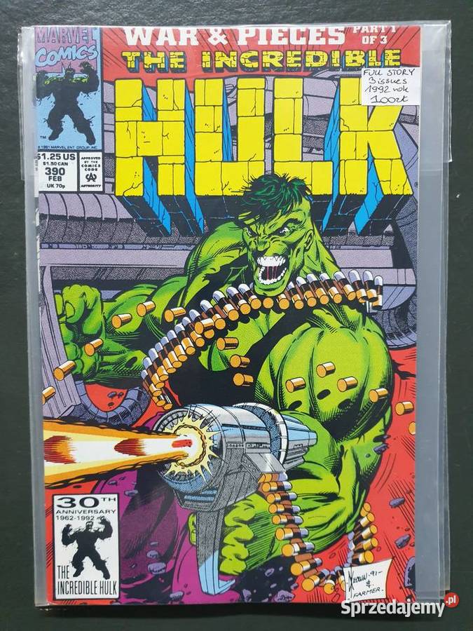 The Incredible Hulk War Pieces 3 komiksy Marvel