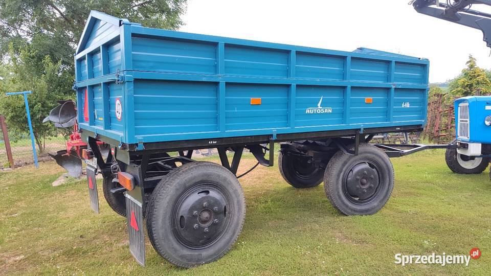 Przyczepa Rolnicza Sanok D44 D44a D44b Piława Przyczepy rolnicze dolnośląskie Górka Sobocka