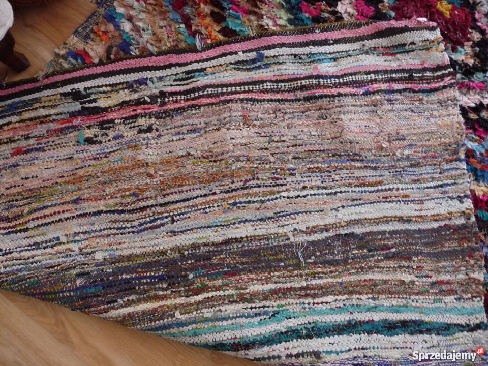 dywan dywan ze skrawków materiałów z Maroka 200m Rzeszów sprzedam