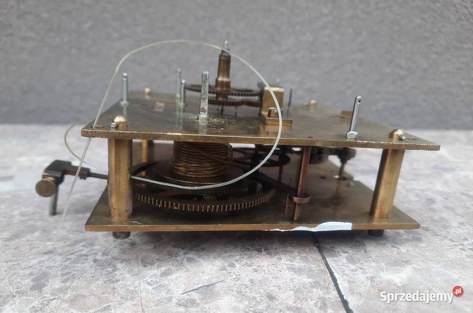 271 Mechanizm zegara żyłka linka niekompletny Pozostałe pomorskie Tczew