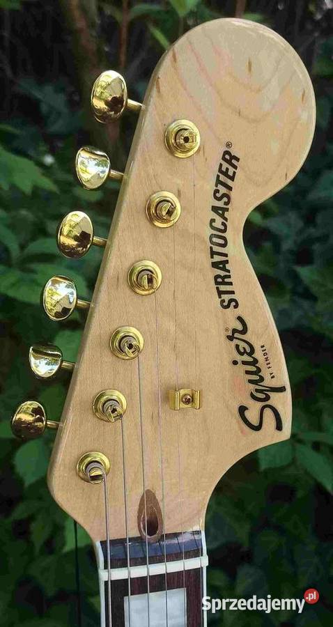 Nowa gitara Squier 40th Anniversary Stratocaster Tuszyn