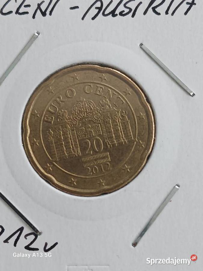 20 Eurocentów Austria 2012 r Konin