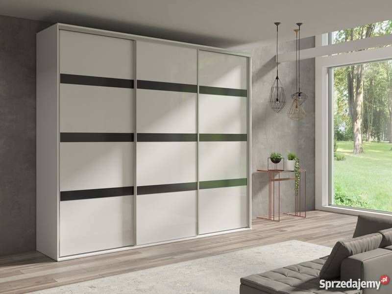 Mega duża szafa przesuwana szer 277 wys 244