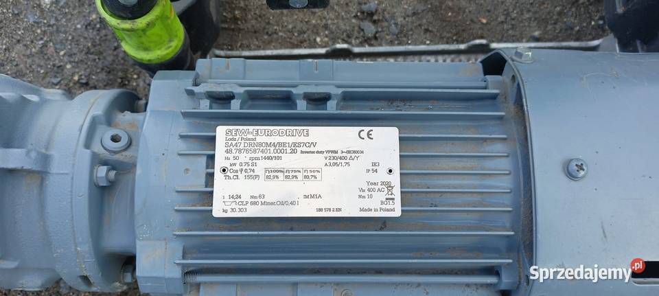 Motoreduktor sew eurodrive sa47 Kostomłoty