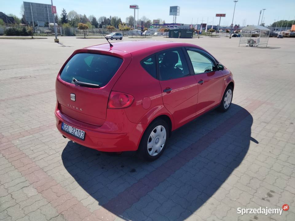 Seat Altea 16 MPI GAZ 2007r przebieg 184 4/5 pomorskie Słupsk sprzedam