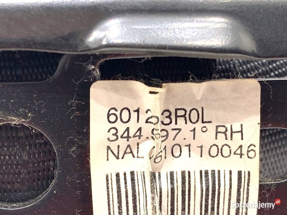 PAS BEZPIECZEŃSTWA PRAWY PRZÓD VOLVO V50 0312