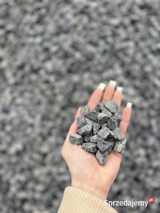 Kamień Ozdobny BAZALT Czarny Grys Ogrodowy Koszalin sprzedam