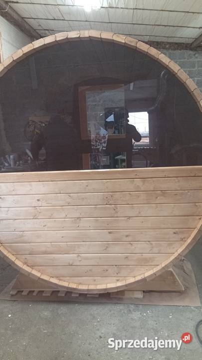 Sauny fińskie w krztałcie bali kwadratu Balie z Syców