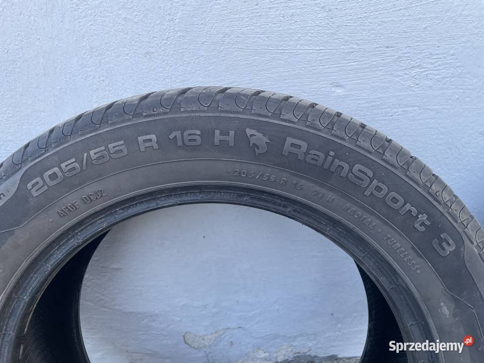 4 opony Uniroyal RainSport 3 20555R16 komplet mazowieckie
