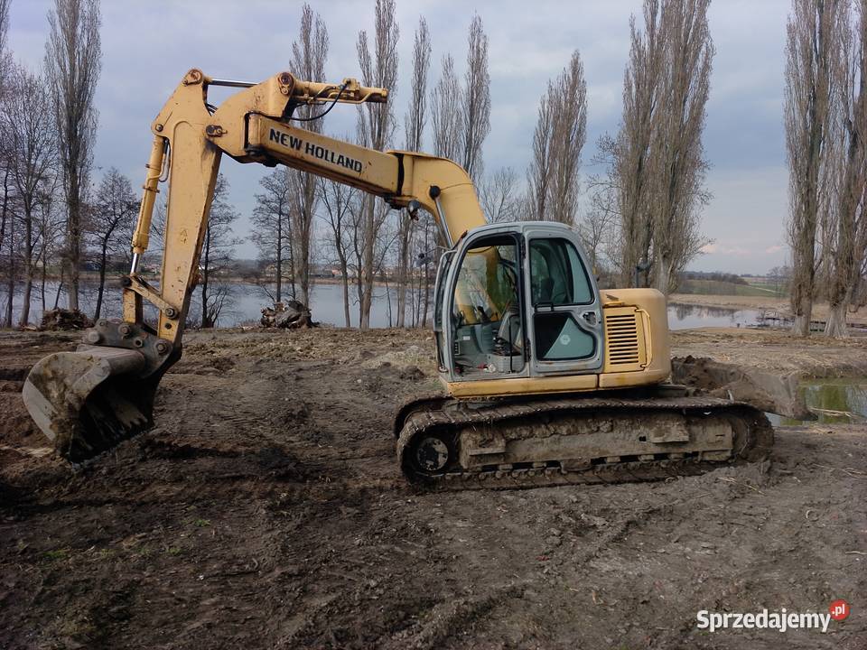 Koparka gąsienicowa Holland e 135sr Leszno