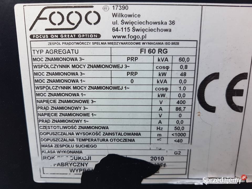 Agregat Prądotwórczy Prądu Generator Automat Radom