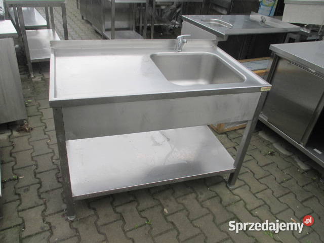 Zlew Gastronomiczny 1 Komorowy Z Półką 127085 Gastronomia Ostrów Wielkopolski