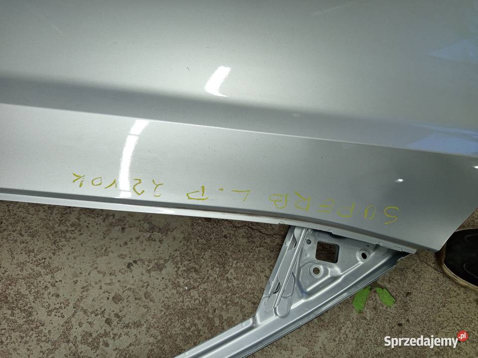 Drzwi lewe przód skoda superb srebrne orginalna Rzeszów