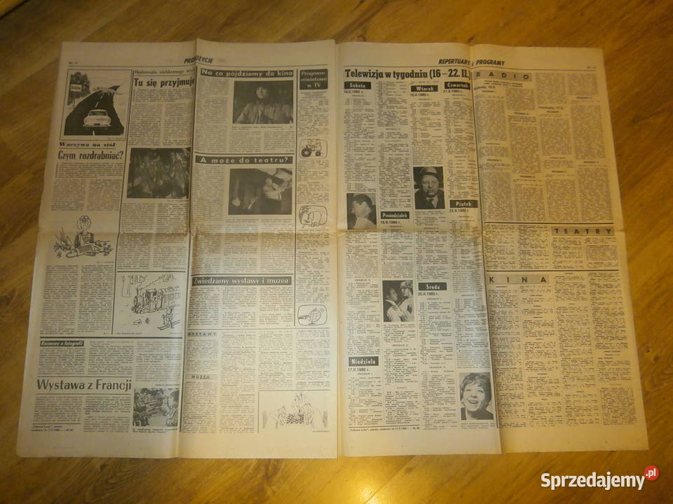 Trybuna Ludu 17 luty 1980 VIII zjazd PZPR ładny Łódź