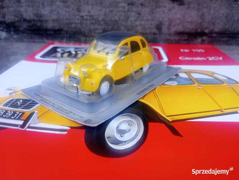 CITROEN 2CV kolekcja kultowe auta PRL 143 model mazowieckie Warszawa