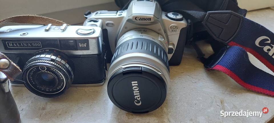 Aparaty Canon Zenit Halina Lubitel Polaroid mazowieckie Warszawa