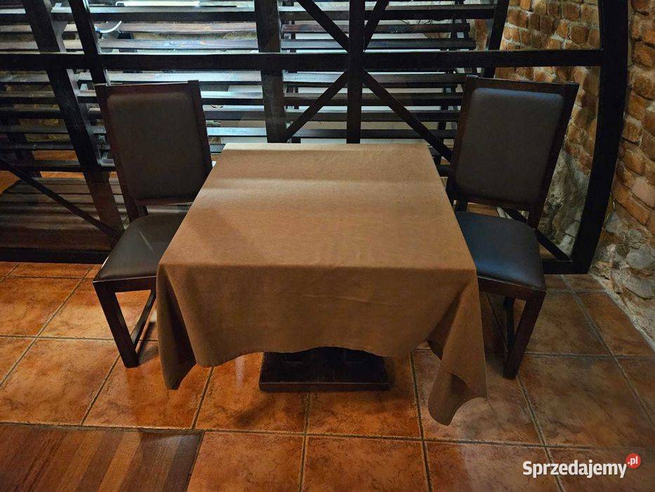 Stół kawiarniowy restauracyjny 84x84 solidny i sprzedam