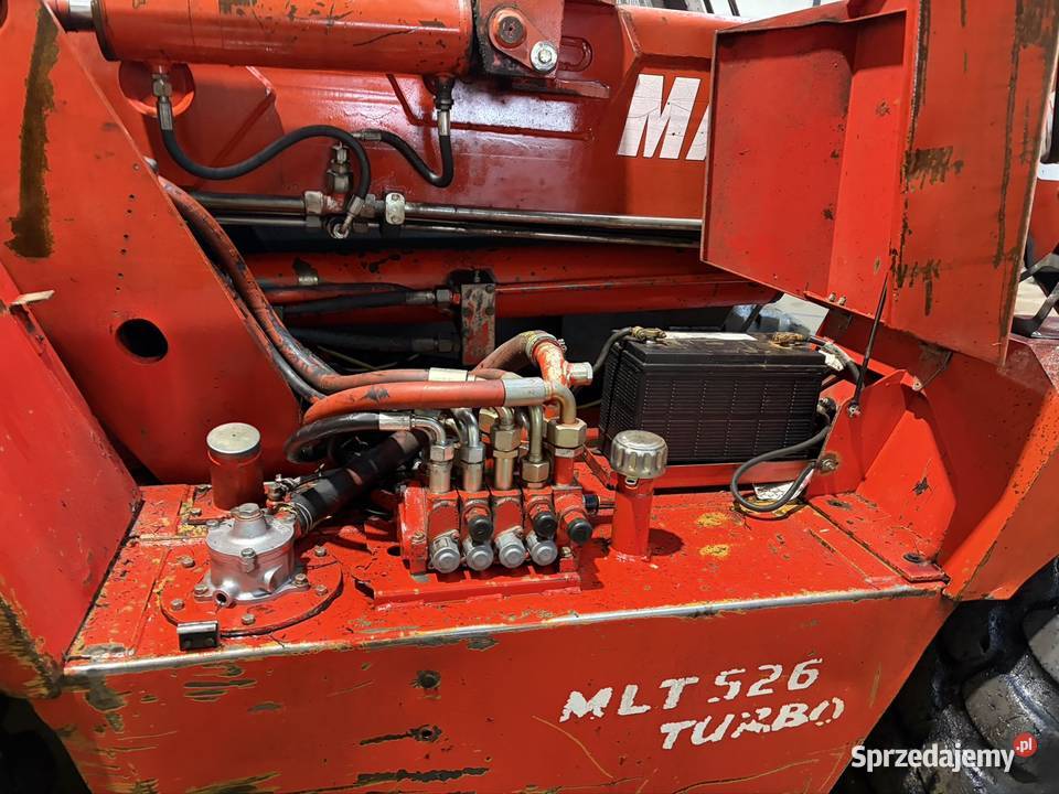 Ładowarka teleskopowa Manitou MLT 526 turbo