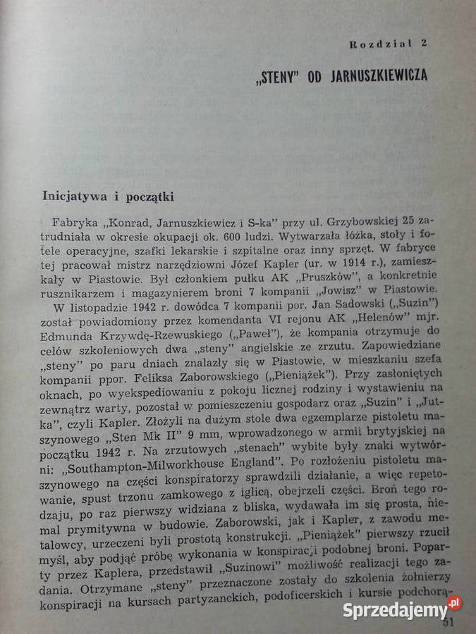 3071 Produkcja Uzbrojenia W Polskim Ruchu Oporu zachodniopomorskie Szczecin sprzedam