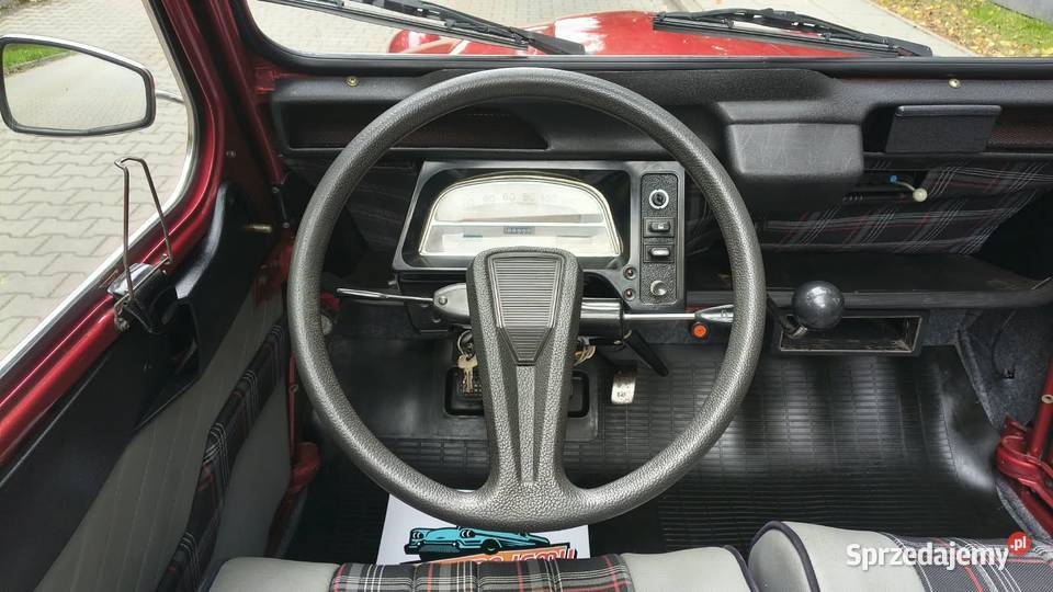 CITRON 2CV6 CLUB ŻÓŁTE TABLICE 1988 Kompleksowej Zarejestrowany w Polsce Zgierz