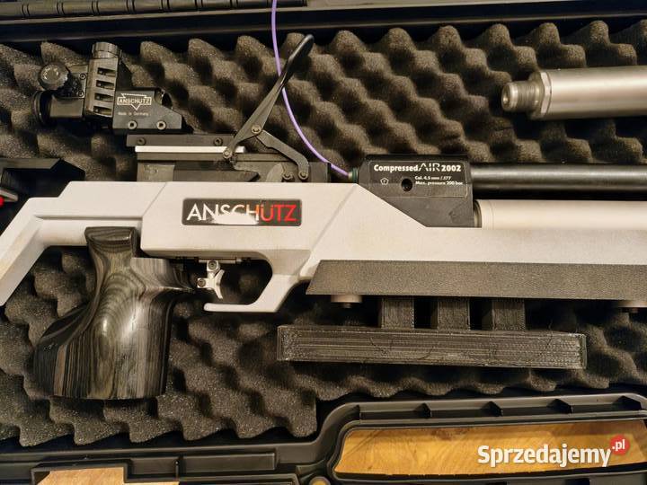 Karabinek PCP Anschutz Compressed Air 2002 ALU Sporty strzeleckie i myślistwo Kłaczyna