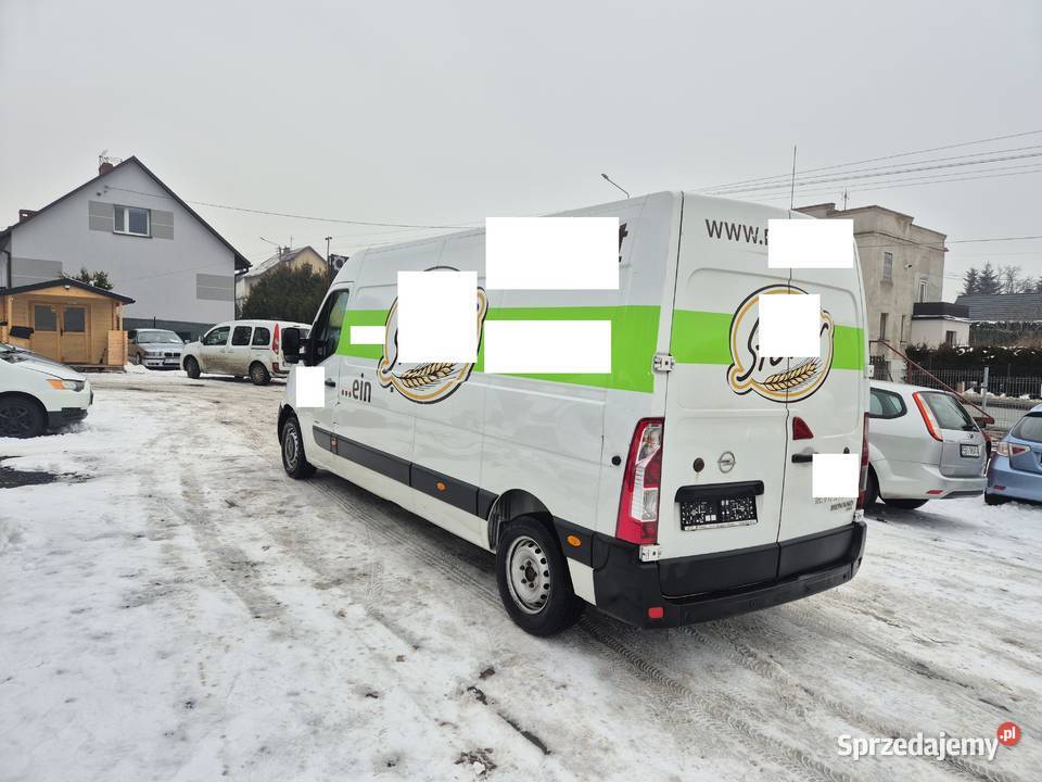 3 2019 Opel Movano 3 osobowy 23d 131 KLIMA LIFT furgon Bujaków