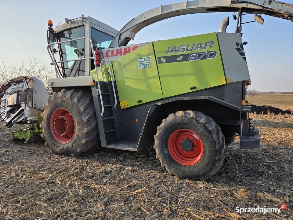 Claas jaguar 870 w całości na części Samojezdne