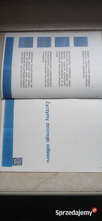 Radio samochodowe instrukcja obsługi Kraków