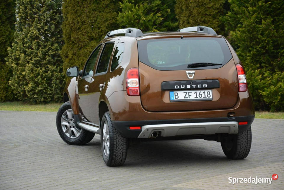 Dacia Duster Prestige Duża Navi Skóry Grzane Ostrów Mazowiecka