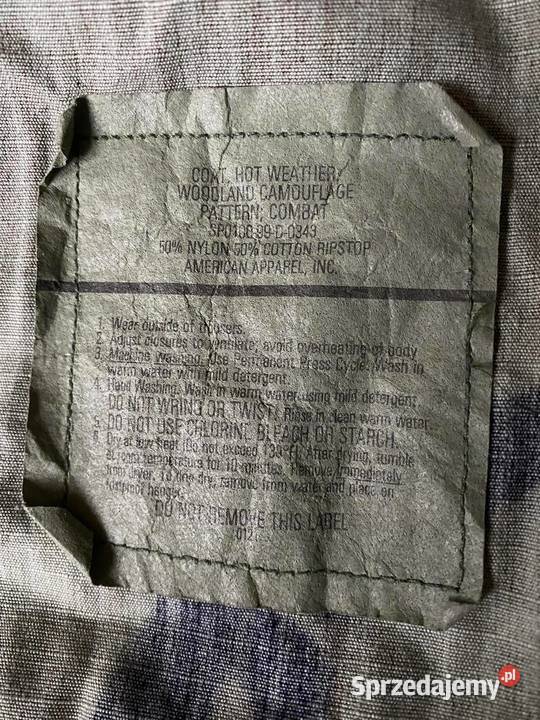 Bluza US Army BDU Woodland MXXS Pisz