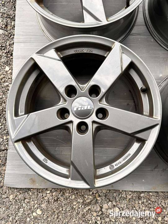Felgi aluminiowe Rial 16 5x112 65J ET33 Felgi Harta