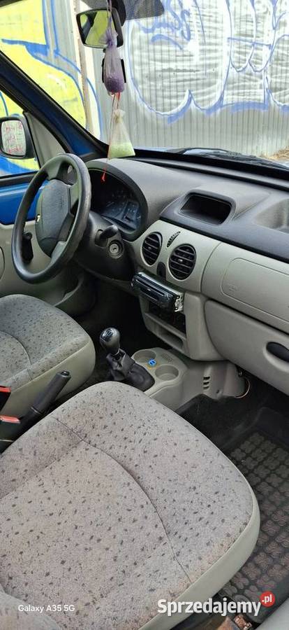 Renault kangoo niebieski Samochody osobowe