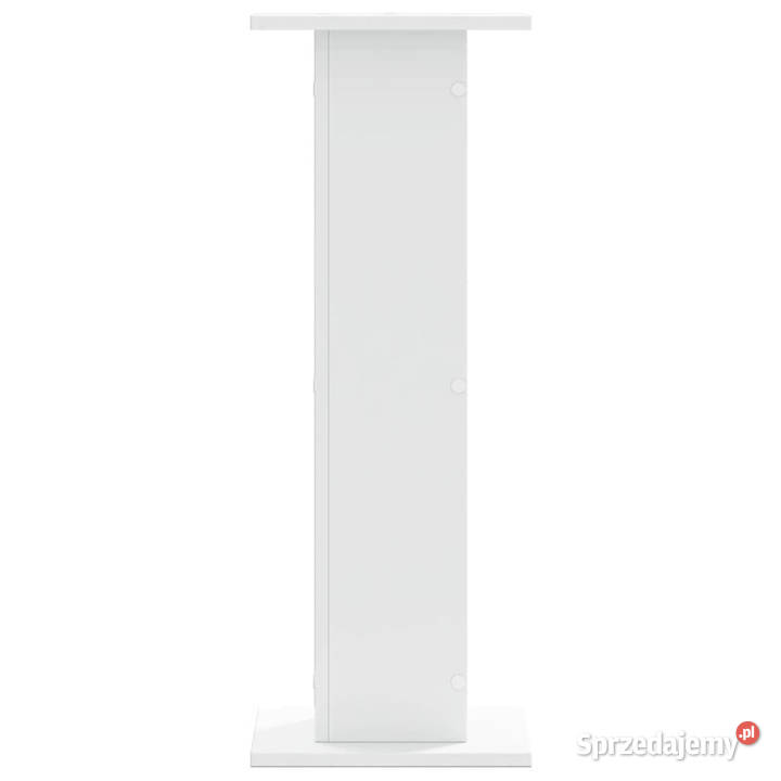 Podstawki pod głośniki 2 białe 30x30x80 WM852663 Pozostałe Warszawa