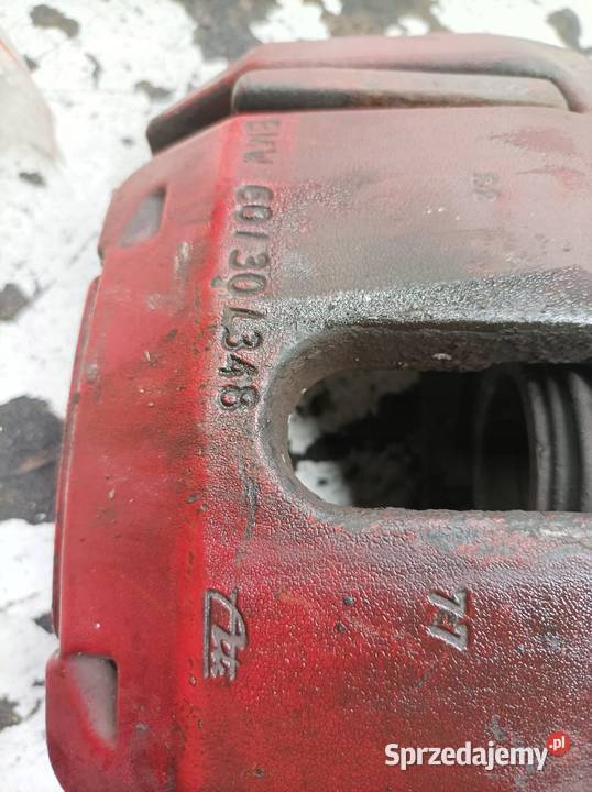 ZACISK HAMULCOWY LEWY PRZÓD 348MM 44 B E63 Bmw Zaciski i jarzma