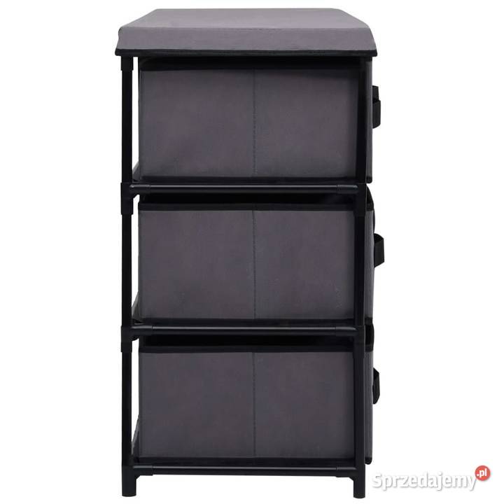 vidaXL Szafka z 6 szufladami 55x29x55 szara Warszawa sprzedam