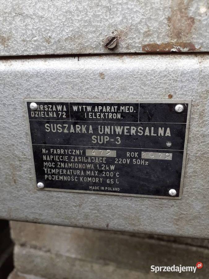 Piec suszarka SUP3 Sulechów