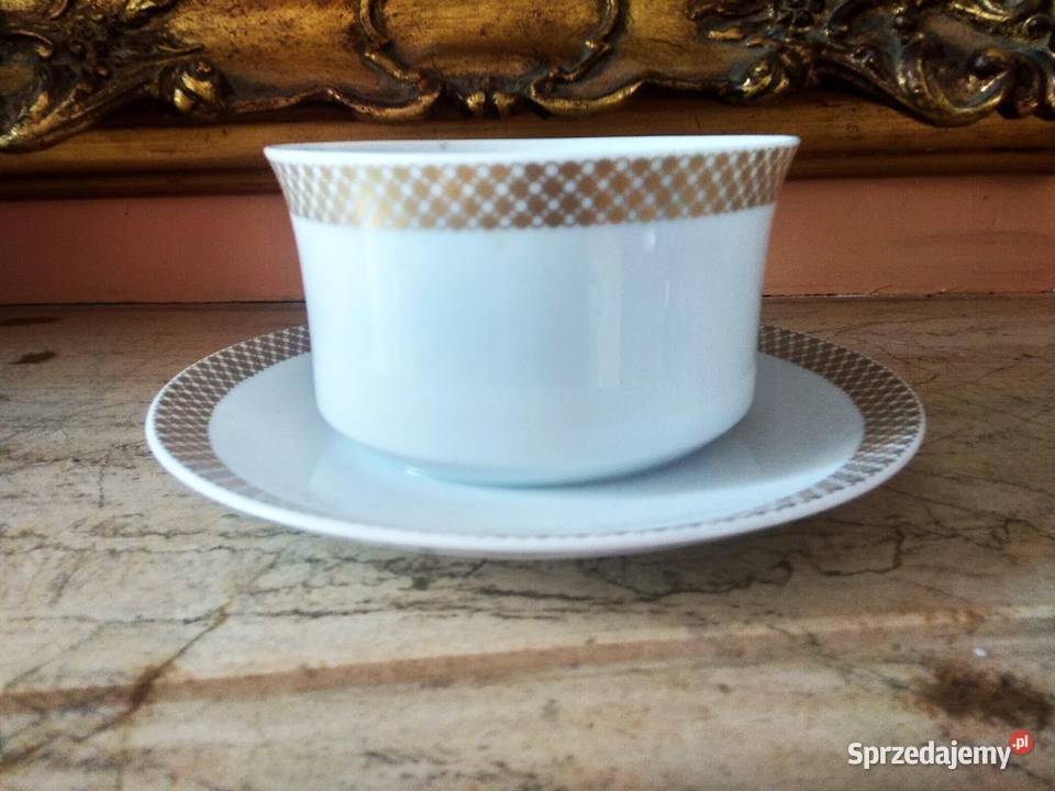 Sosjerka i miseczka Rosenthal Syg Thomas Biała pomorskie Gdańsk